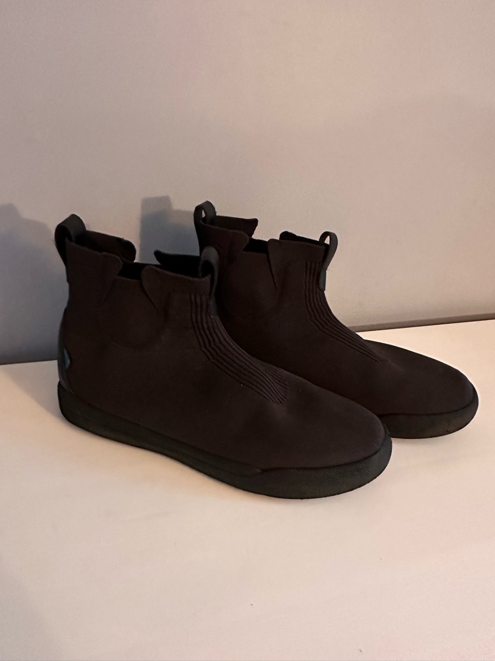 VESSI - Men’s, Weekend Chelsea, Black Boots, Size 12, Waterproof